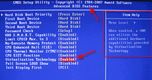 BIOS 设置