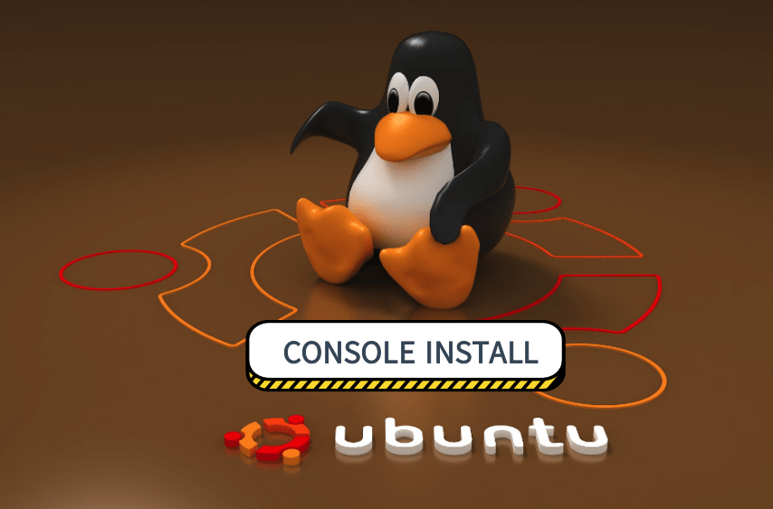 通过 Console 安装 Ubuntu