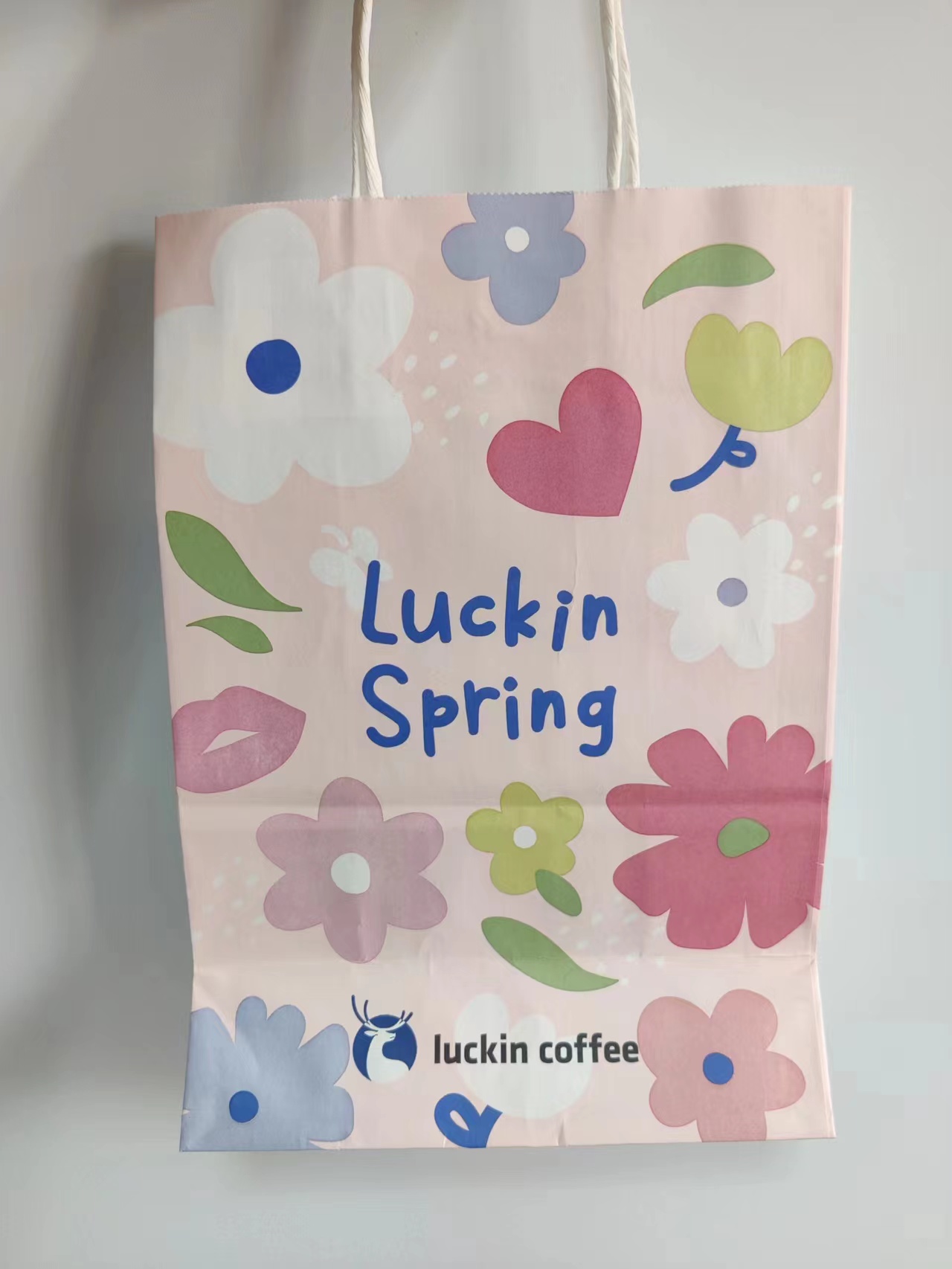 季节纸袋 - Luckin Spring